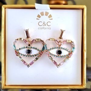 C&C California Heart Eye earrings